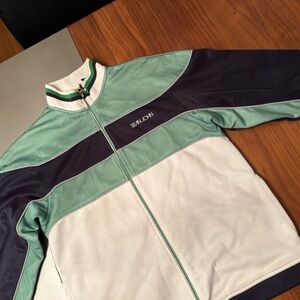 Sean John Y2K Zip-Up Track Sweater